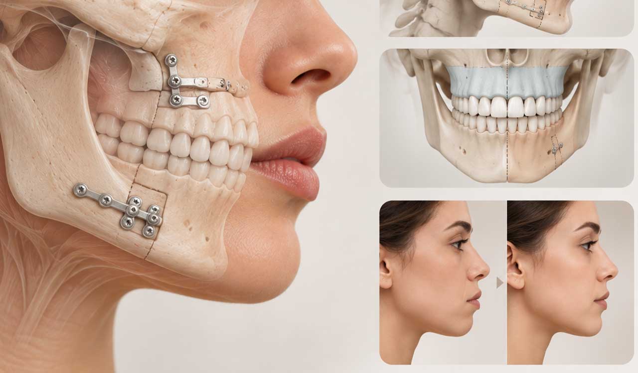 جراحی اصلاحی فک و جراحی دو فک